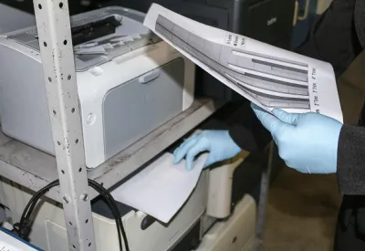 Imagem Ilustrando A Copiadora